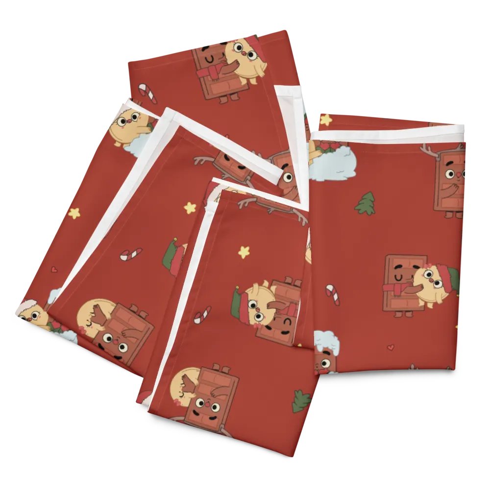 Christmas Napkins -set of 4 product image (5)