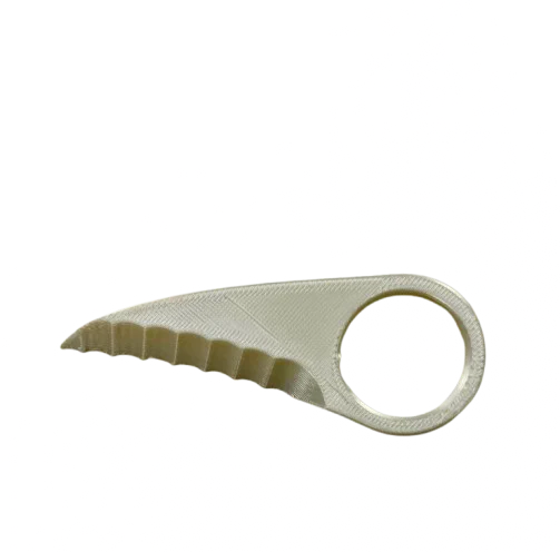 Package Opener Plastic Easy to Use Box Cutter Strong and Doesn't Break - White product image (2)