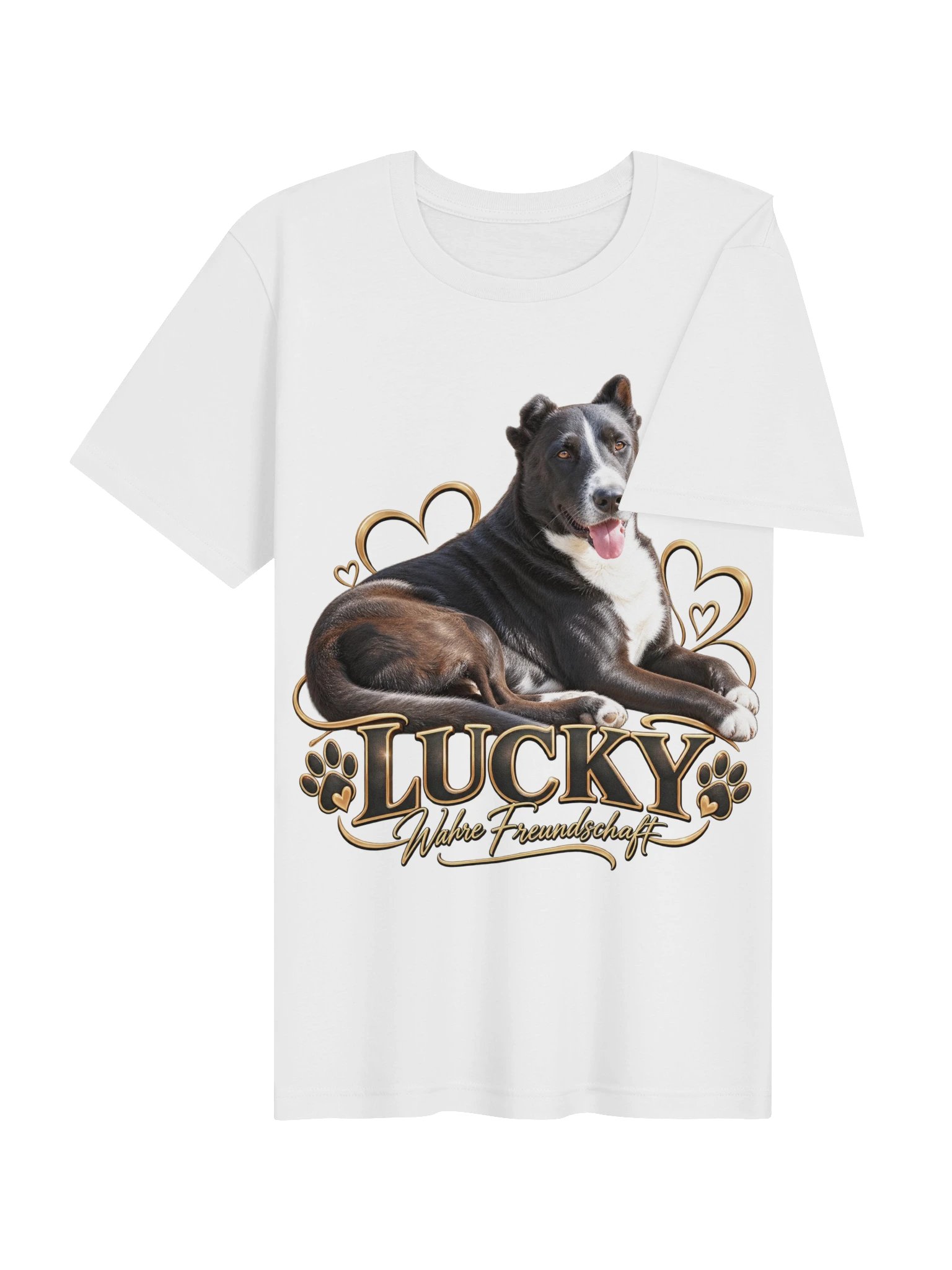 Lucky – Wahre Freundschaft | Unisex-T-Shirt product image (10)