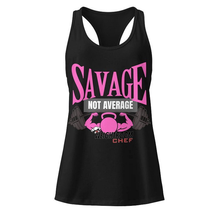 Savage Not Average – Next Level Women’s Tank product image (1)