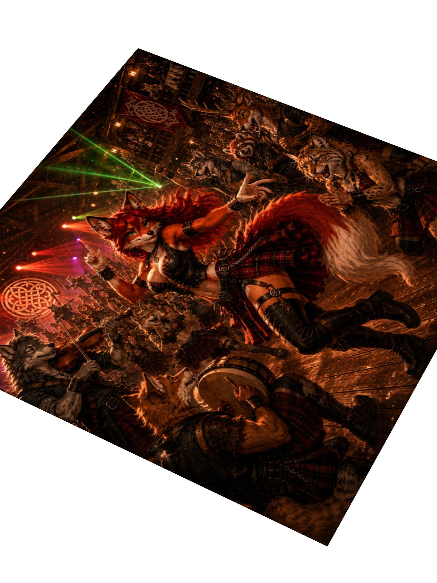 Red Fox Reel Sticker product image (8)