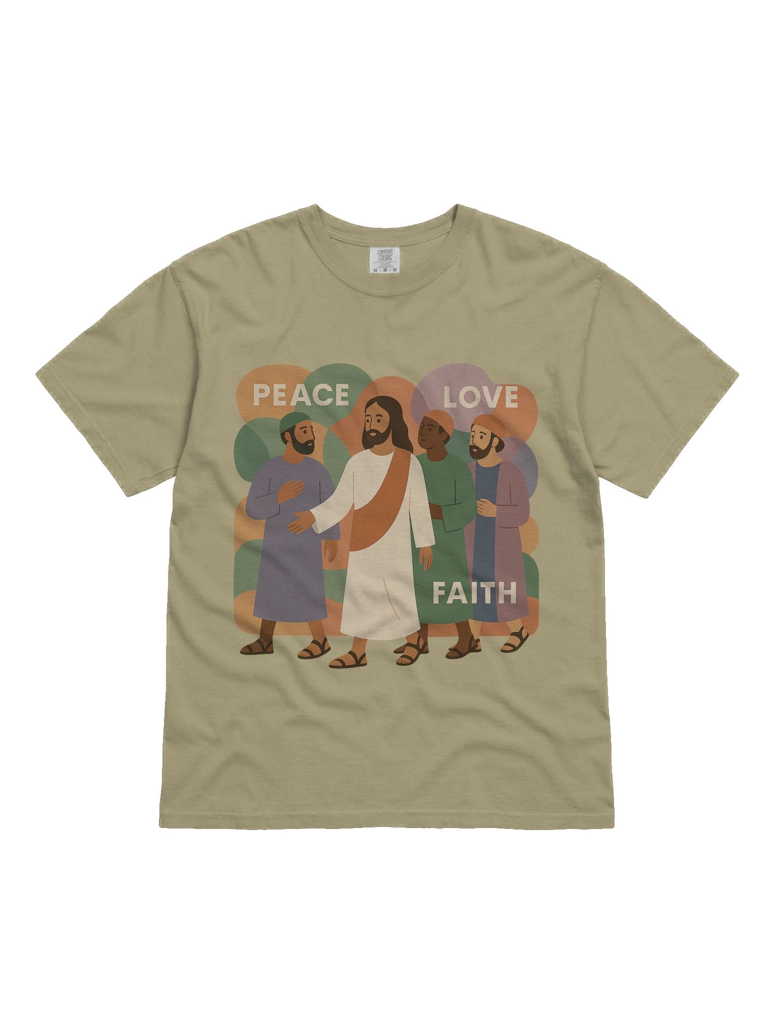 Peace, Love, Faith T-Shirt product image (8)