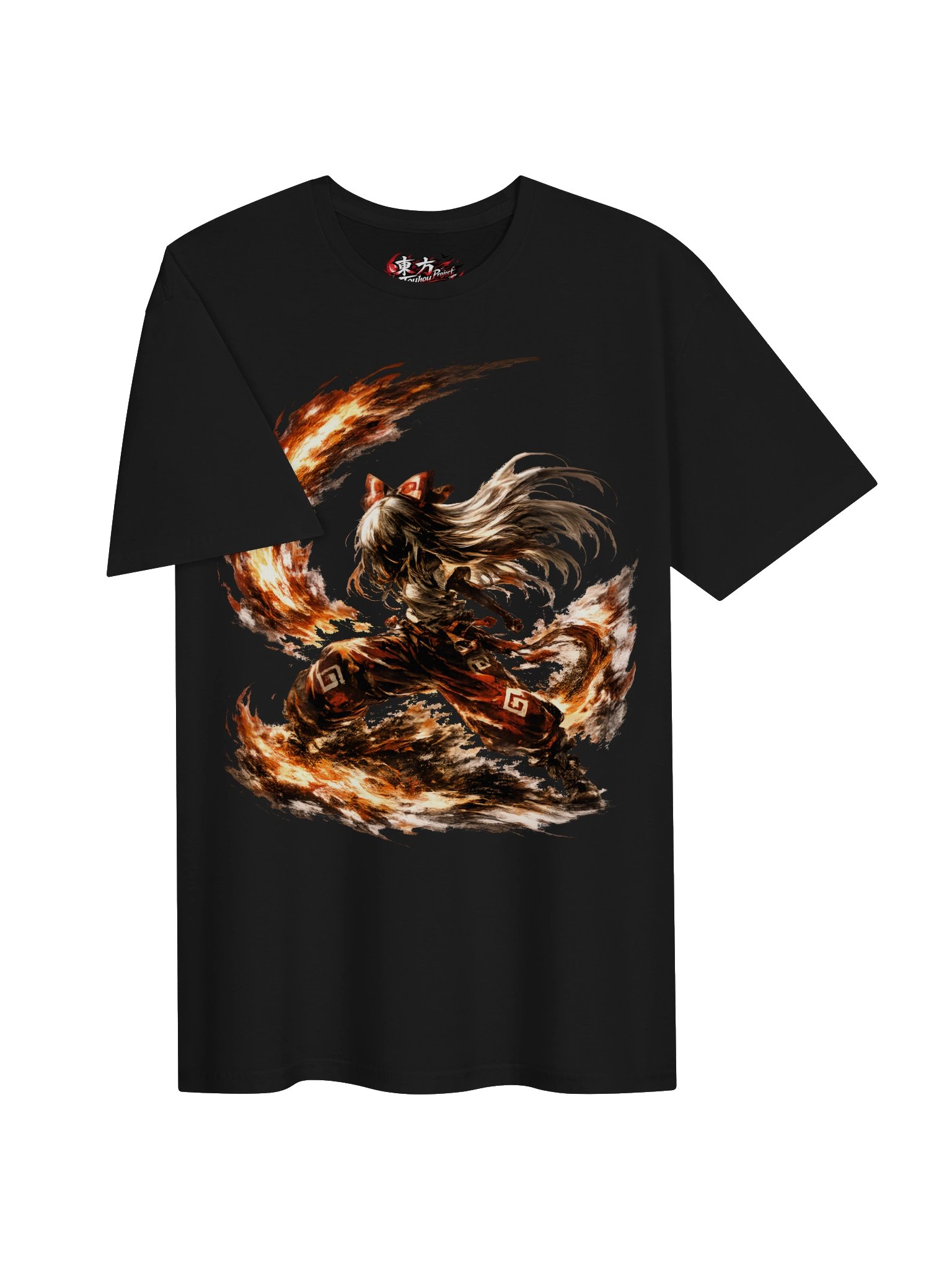 aCM x Touhou Project - Fujiwara no Mokou T-Shirt product image (2)