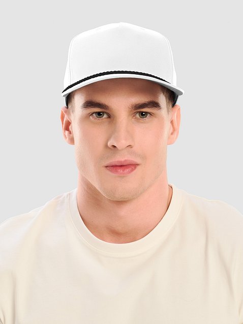 Photo showing Richardson Five-Panel Classic Rope Cap