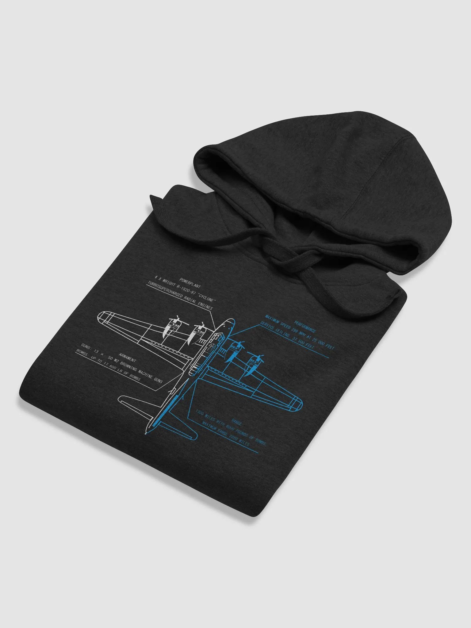 B-17F (White and blue print) product image (6)
