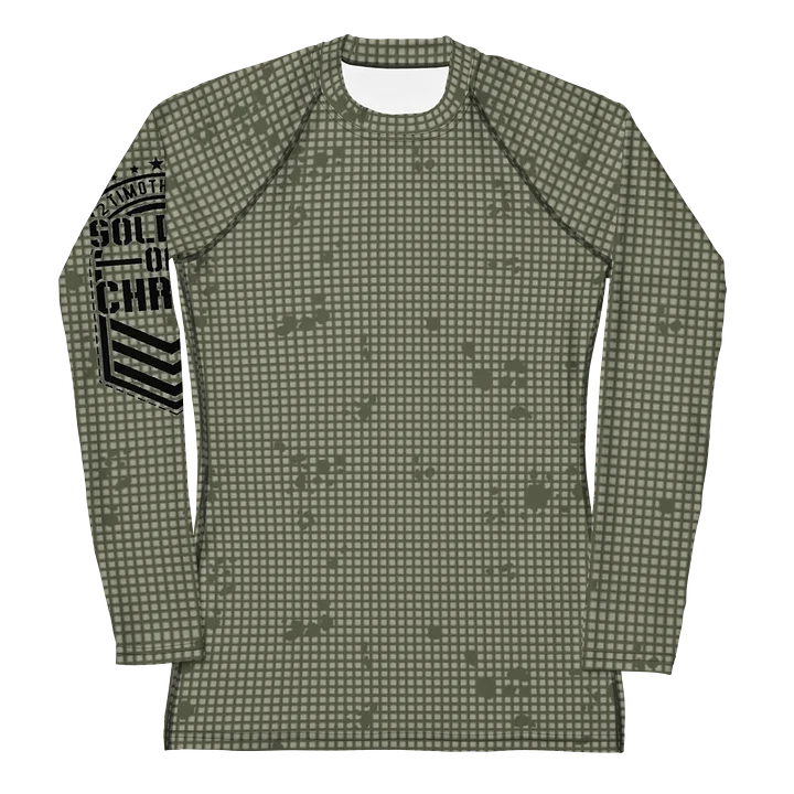 Faithful Camo: Women's Rash Guard - Desert Night Camo product image (1)
