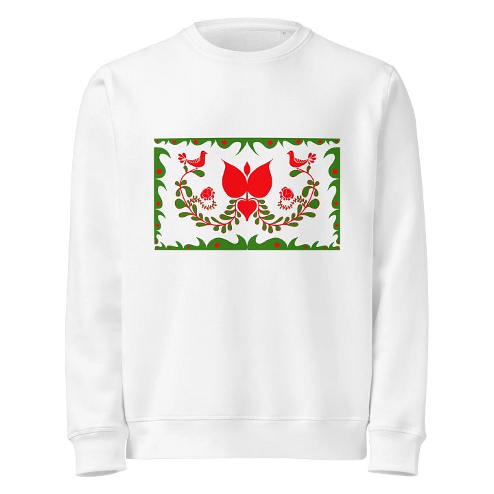 Made In Hungary Organic Sweatshirt product image (1)