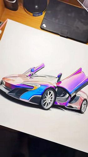 18x24” McLaren 675LT Freehand Drawing I did a couple years ago 
@mclarenauto 
#exotic #mclaren #luxurylifestyle #exoticcars