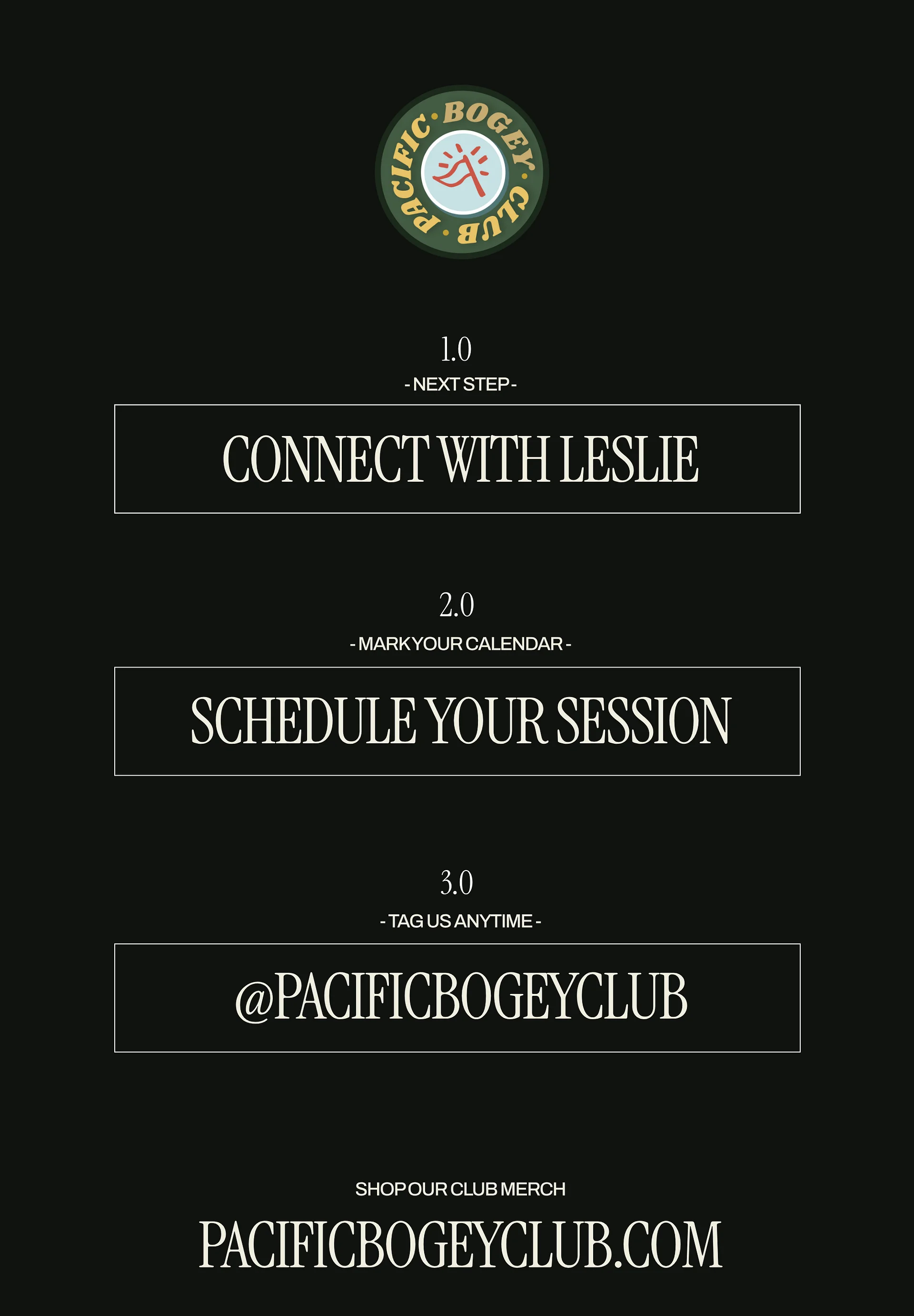 Coach Leslie Lesson Package (PBC Exclusive) product image (2)