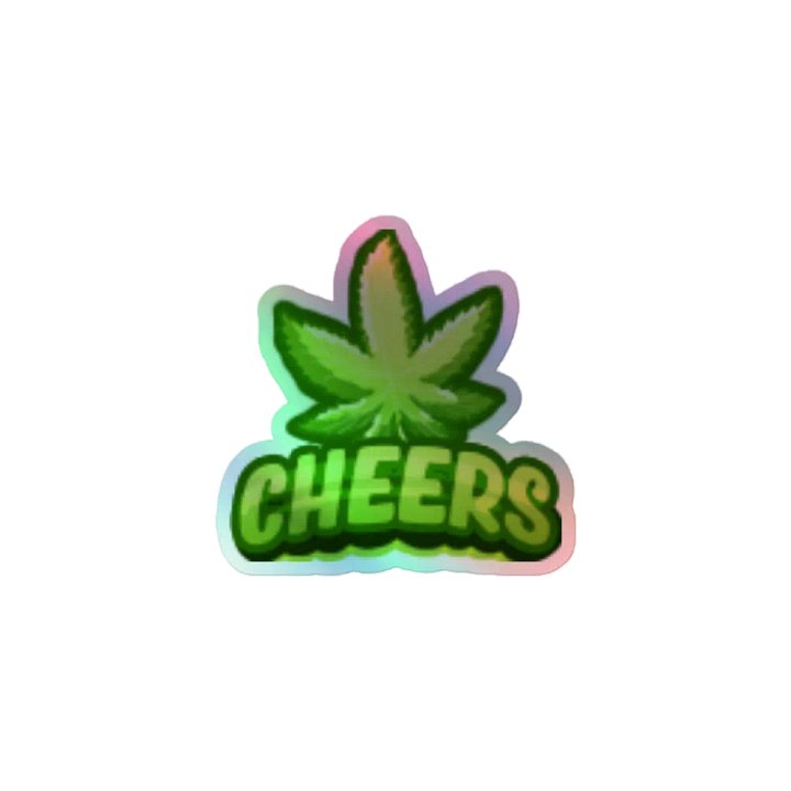 Holo Cheers Leaf Sticker Sheet product image (1)
