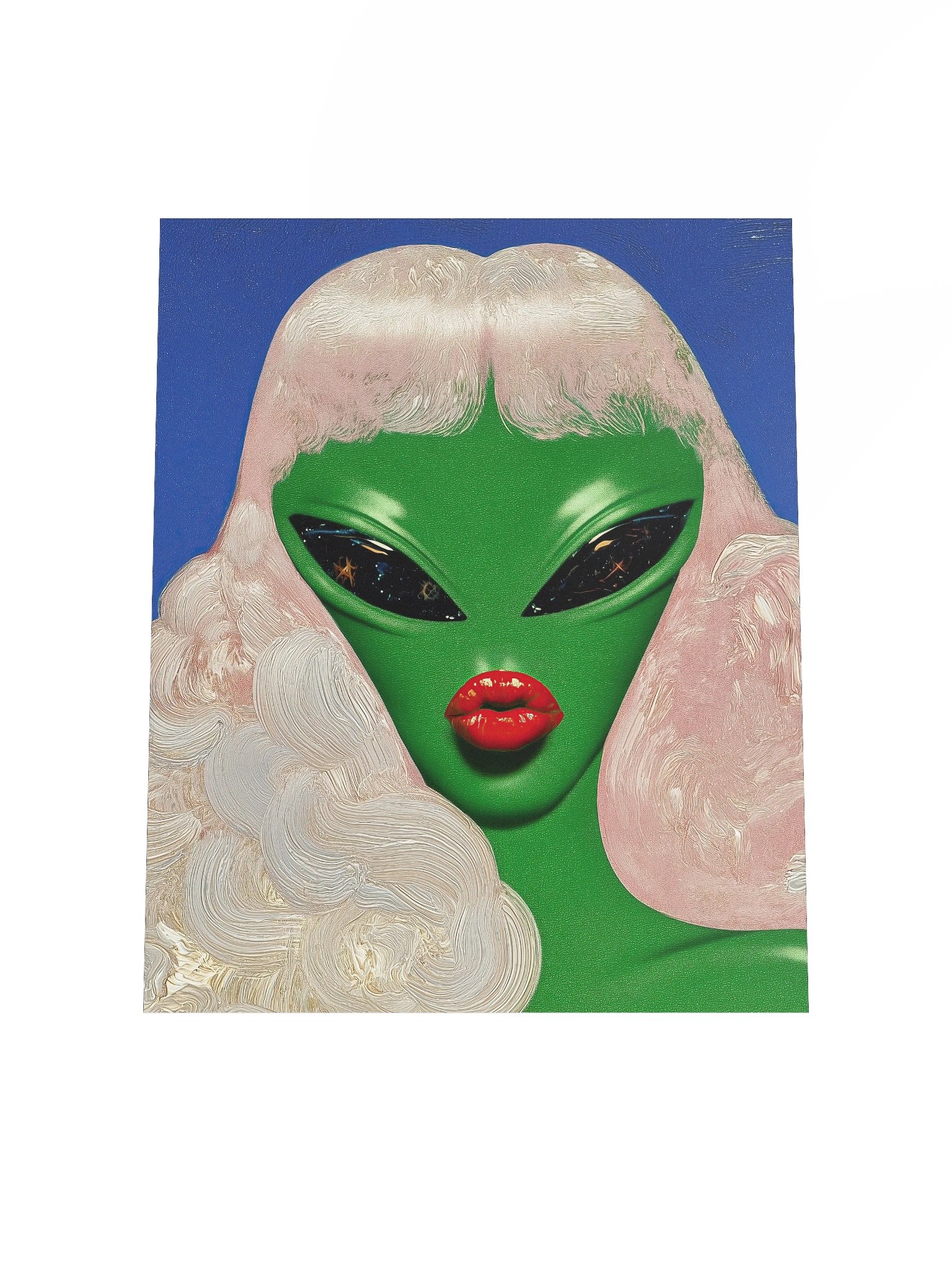 Sassy Alien 007 Matte Paper Poster product image (4)