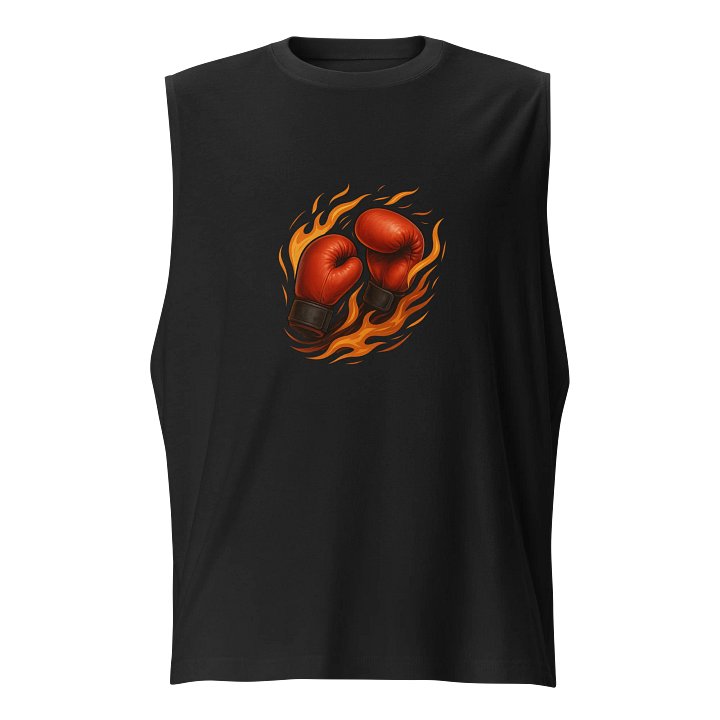 Flaming Fury Boxing Gloves Muscle Tank product image (1)