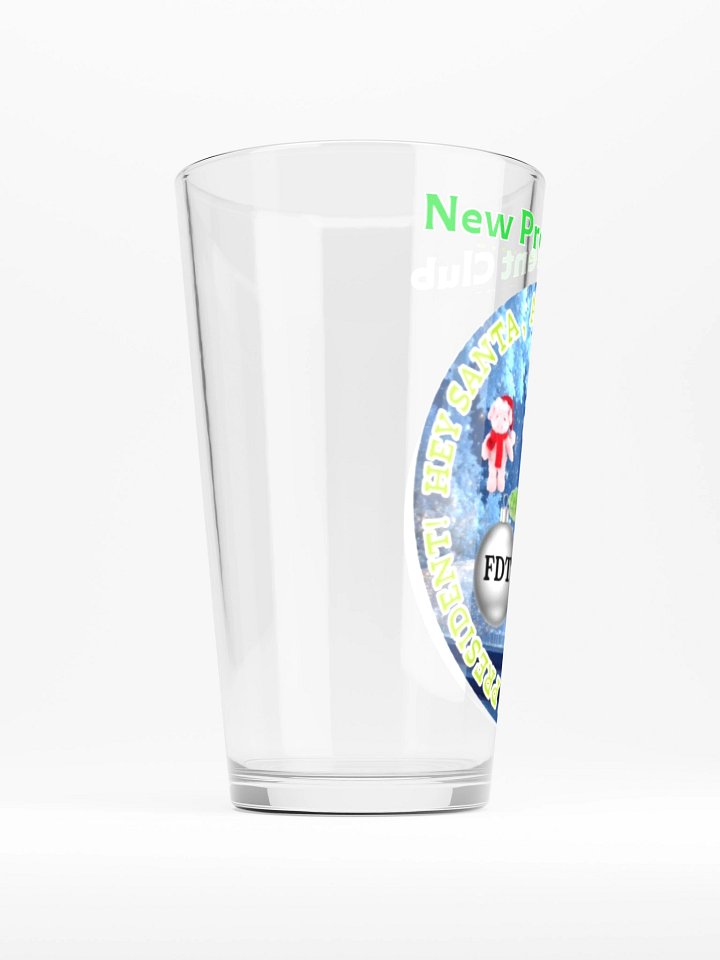 New President Club Froggy Pint Glass 2025 Christmas Edition product image (2)