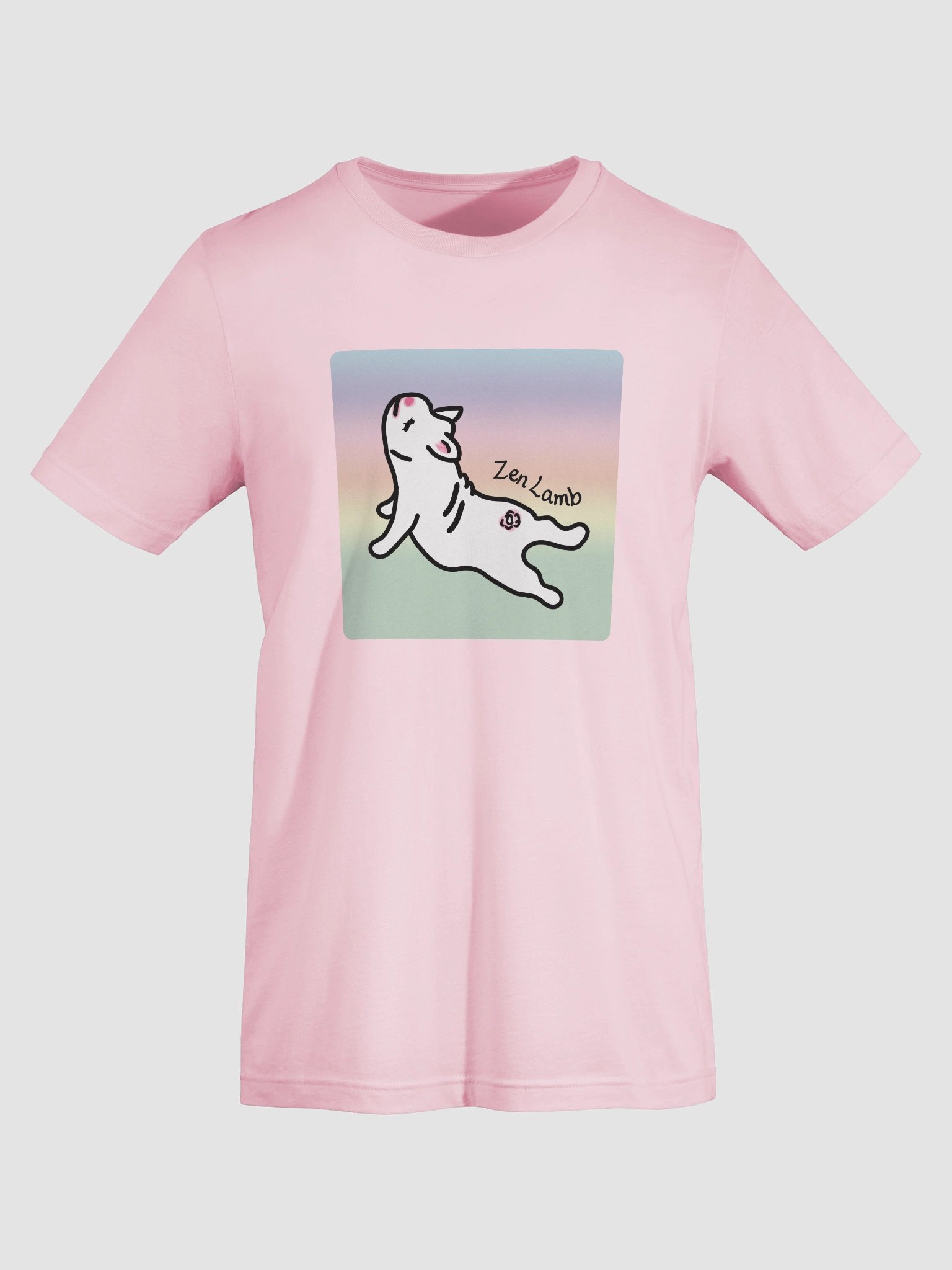 Zen Lamb Rainbow (Unisex Tee) product image (7)