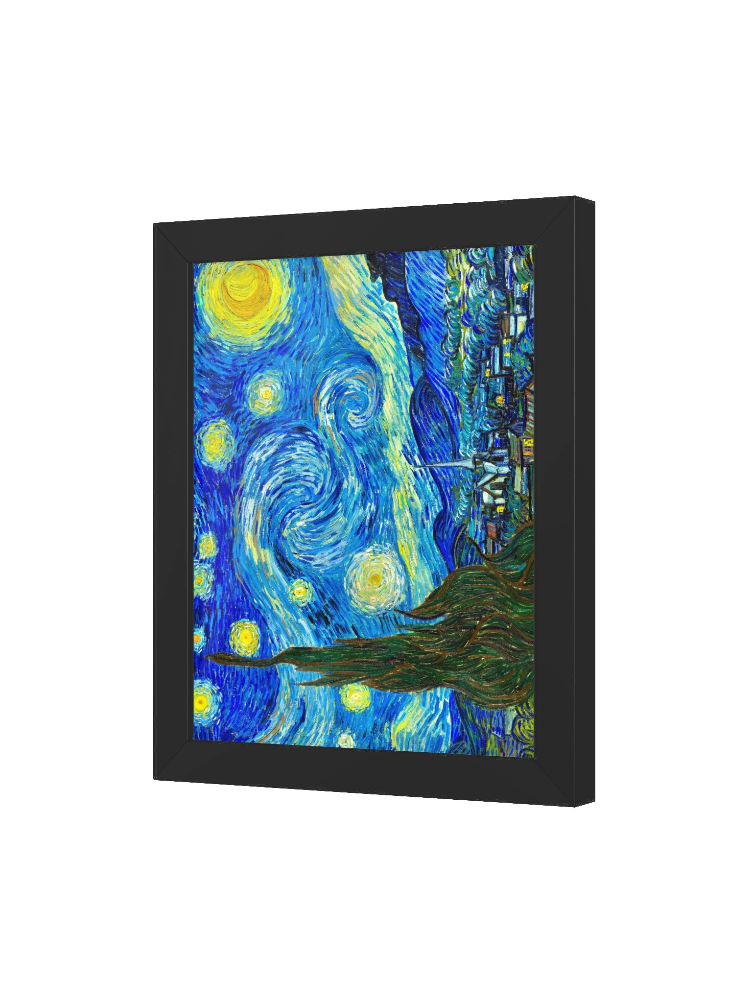 The Starry Night — Small Framed Matte Poster product image (7)
