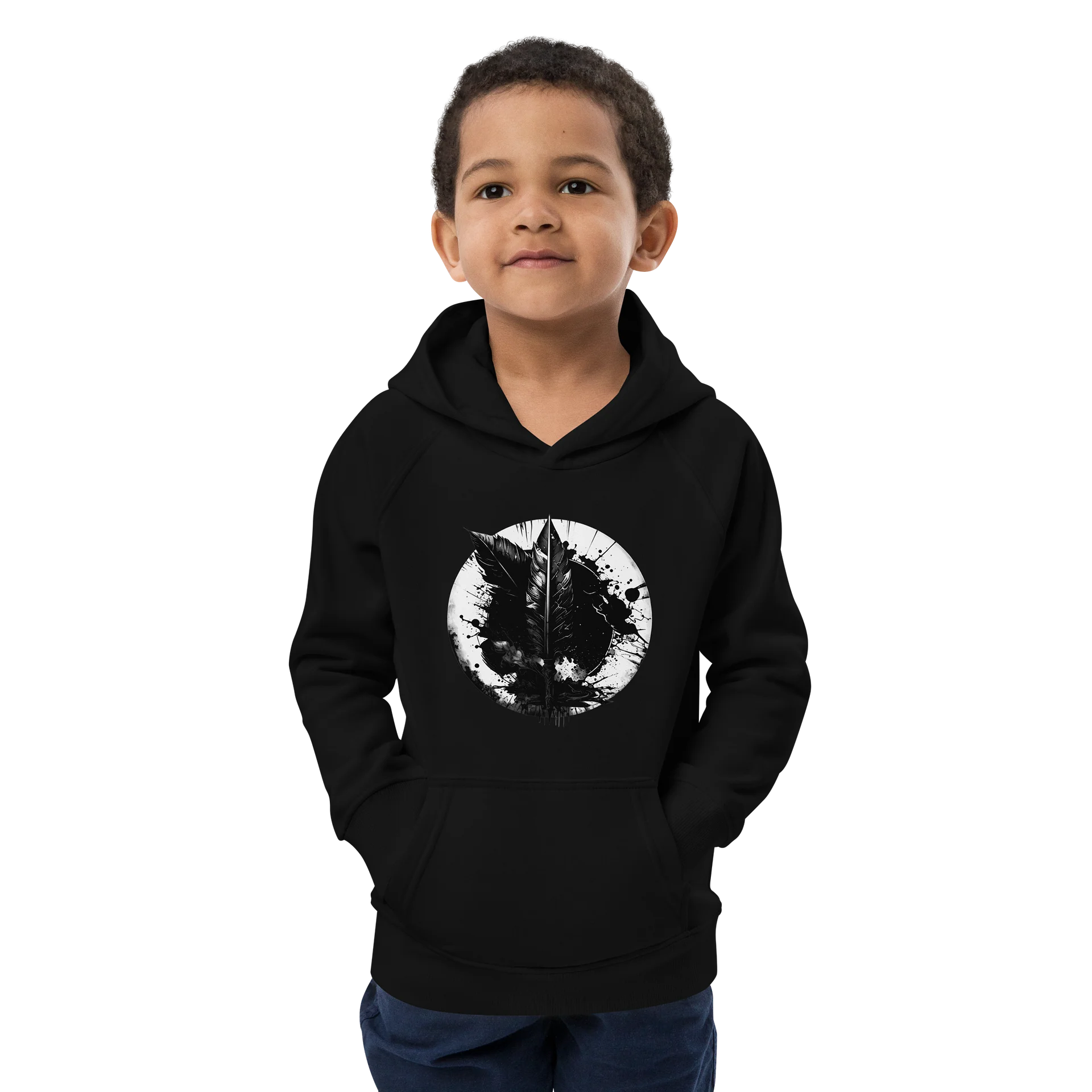 The Ink Quill Kid’s Hoodie product image (4)