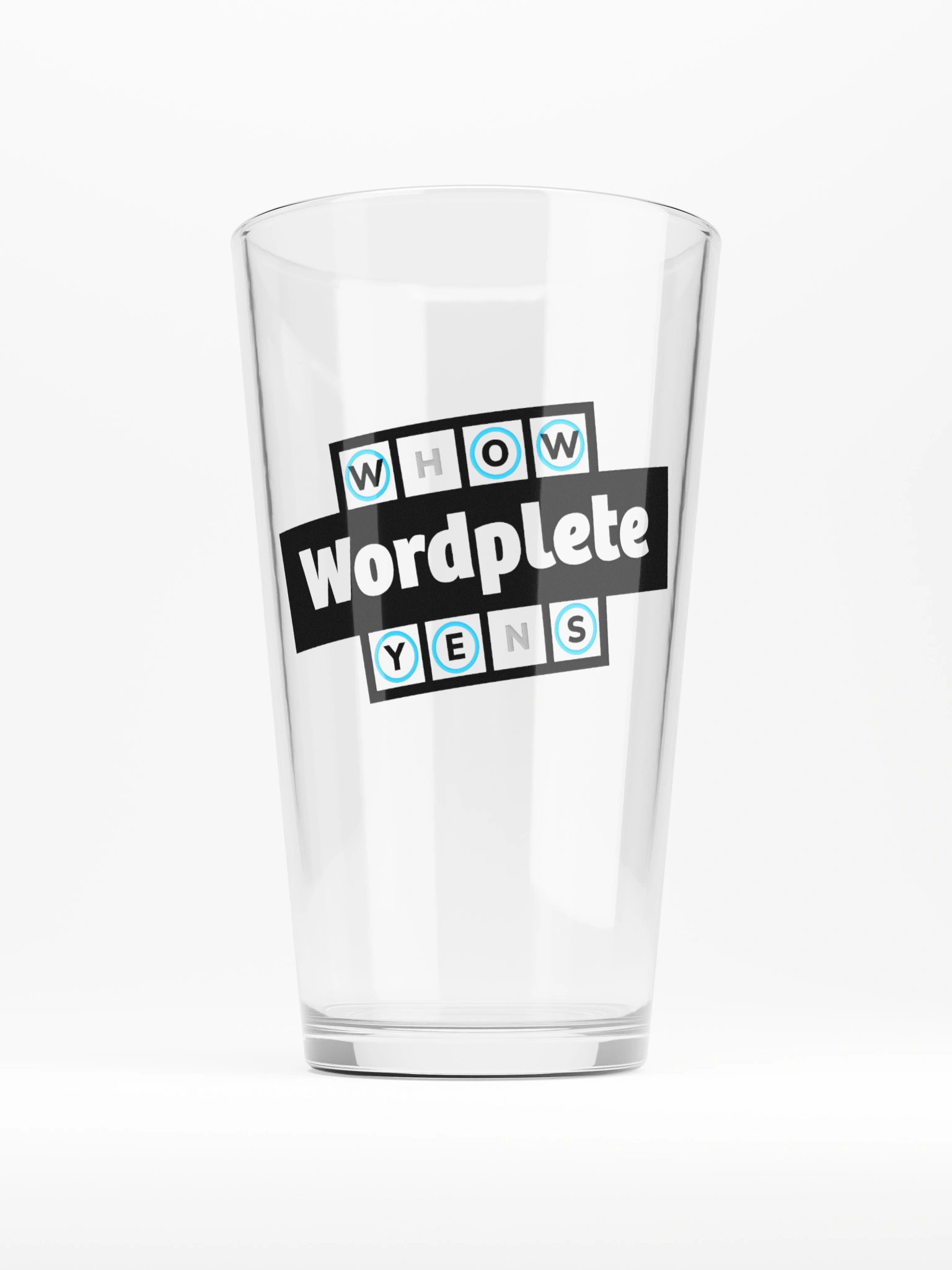 Wordplete Pint Glass product image (1)