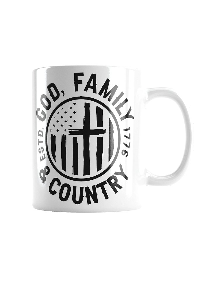 God, Family, Country Mug product image (5)
