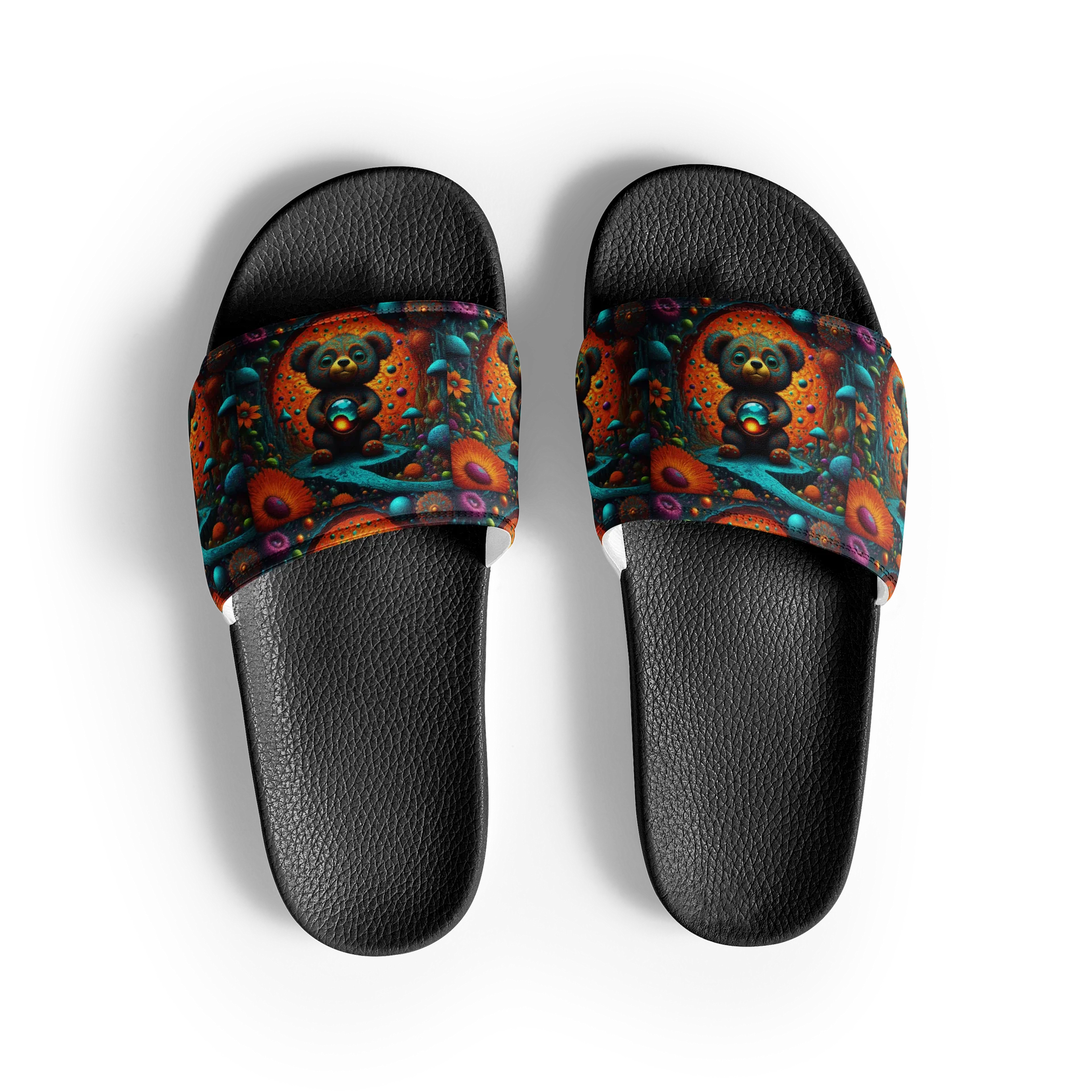 House of Rahly-Cosmic Soul Bear Women's Slides product image (1)