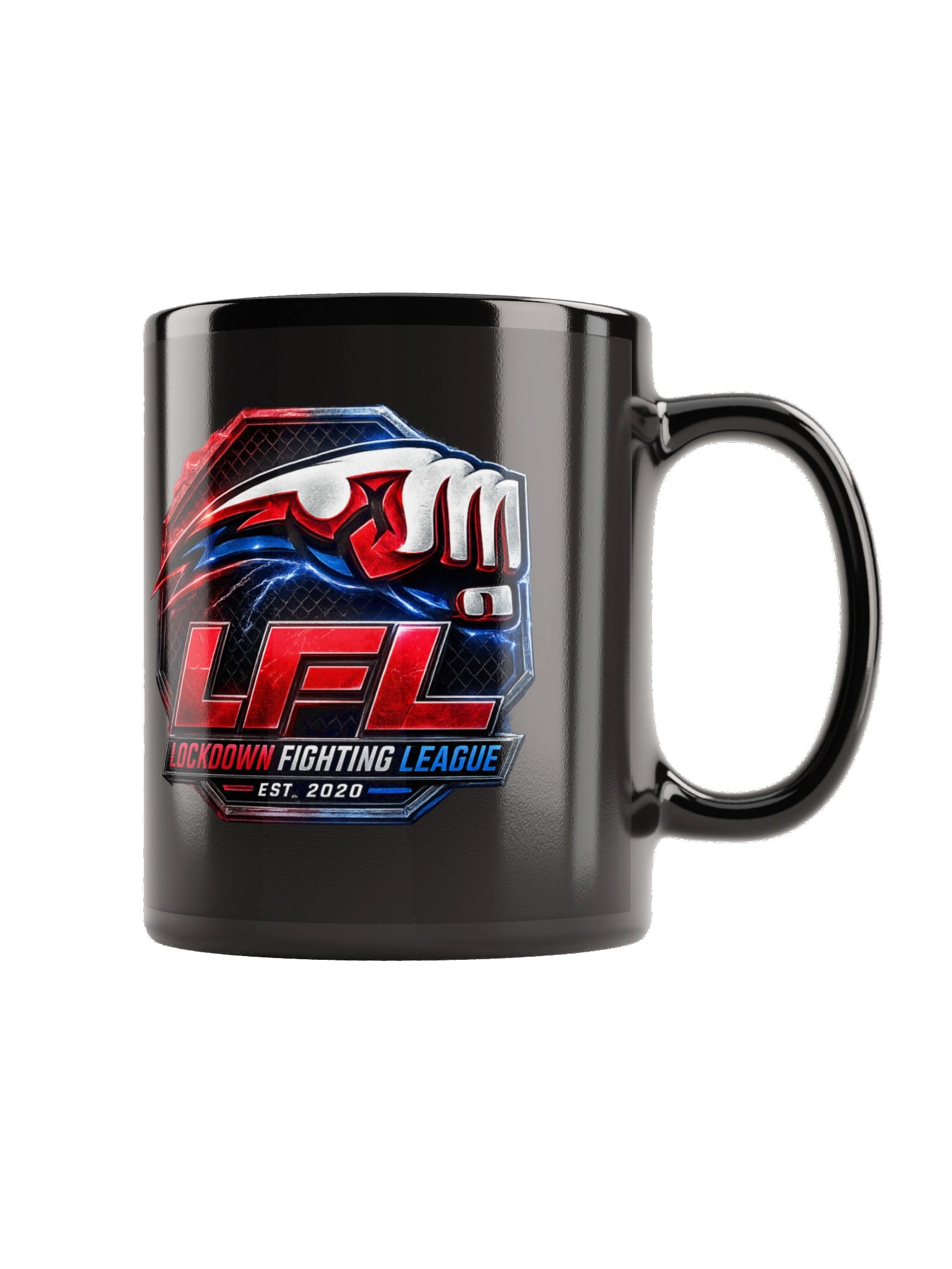 LFL Lockdown Fighting League Glossy Mug product image (3)