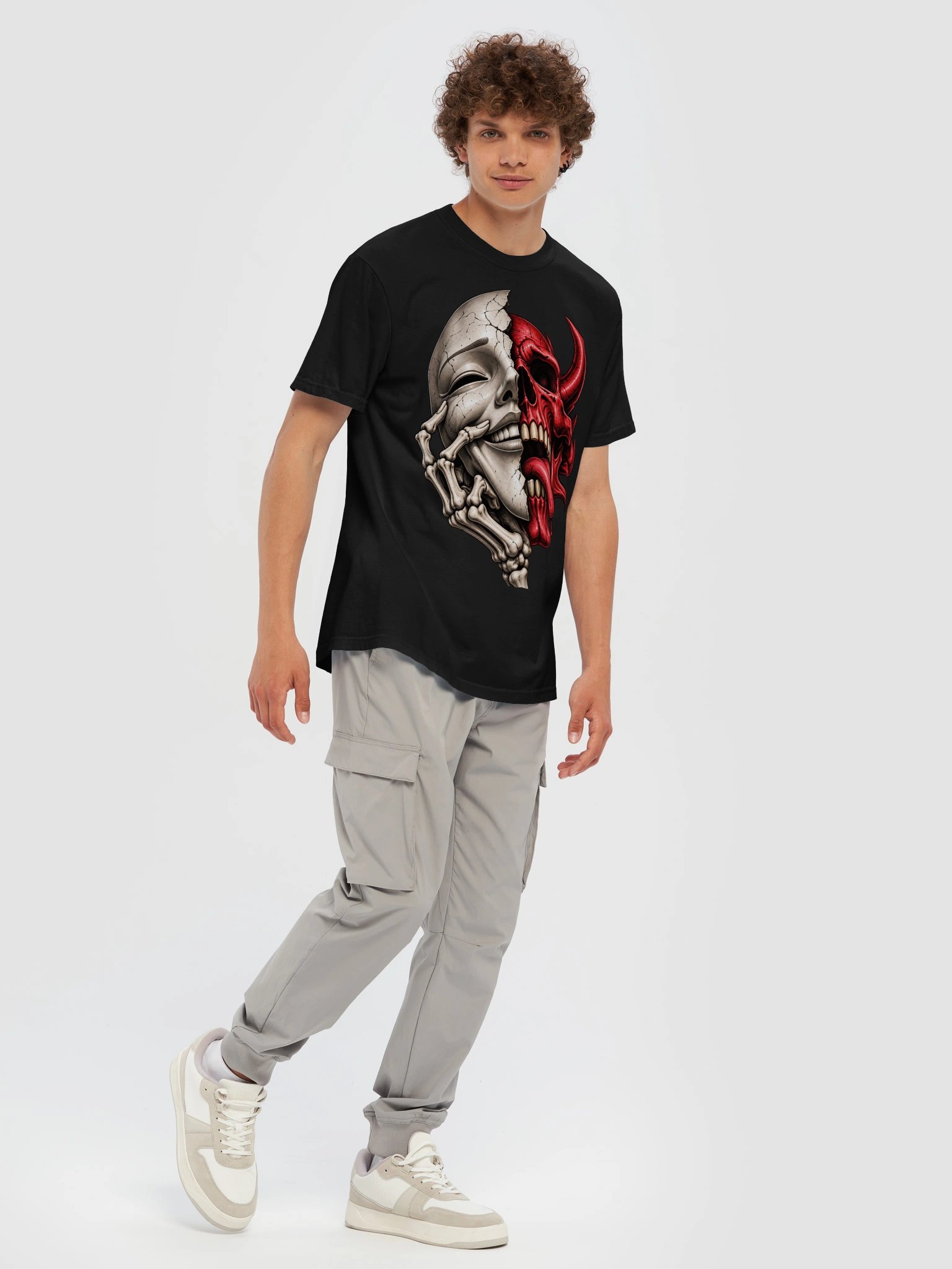 Two Faces of Hell — Demon Skull T-Shirt product image (142)
