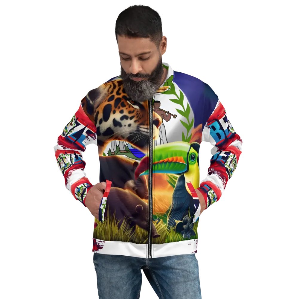 Beauty of Belize Bomber Jacket product image (8)