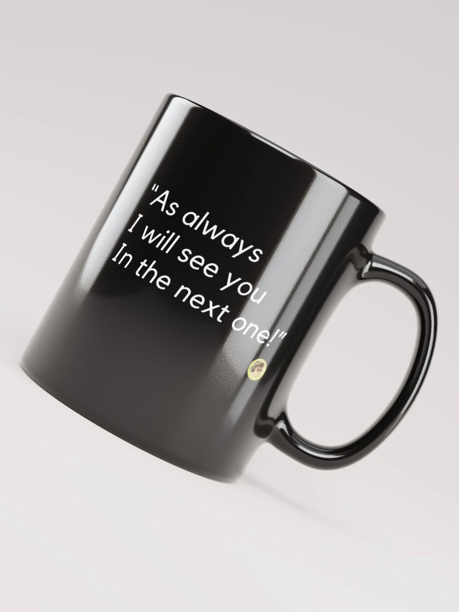 Outro (Black) - Mug product image (4)
