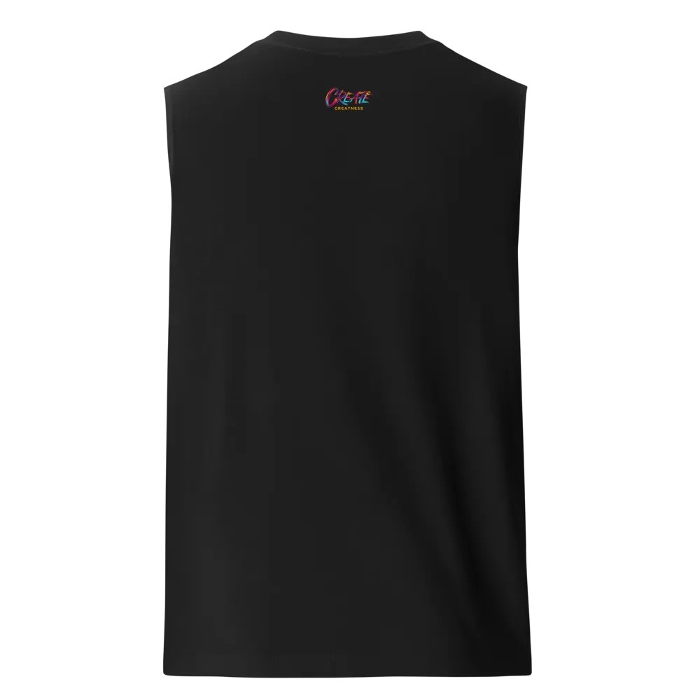 Expressive Born to Dance His Silhouette Muscle Tank product image (12)