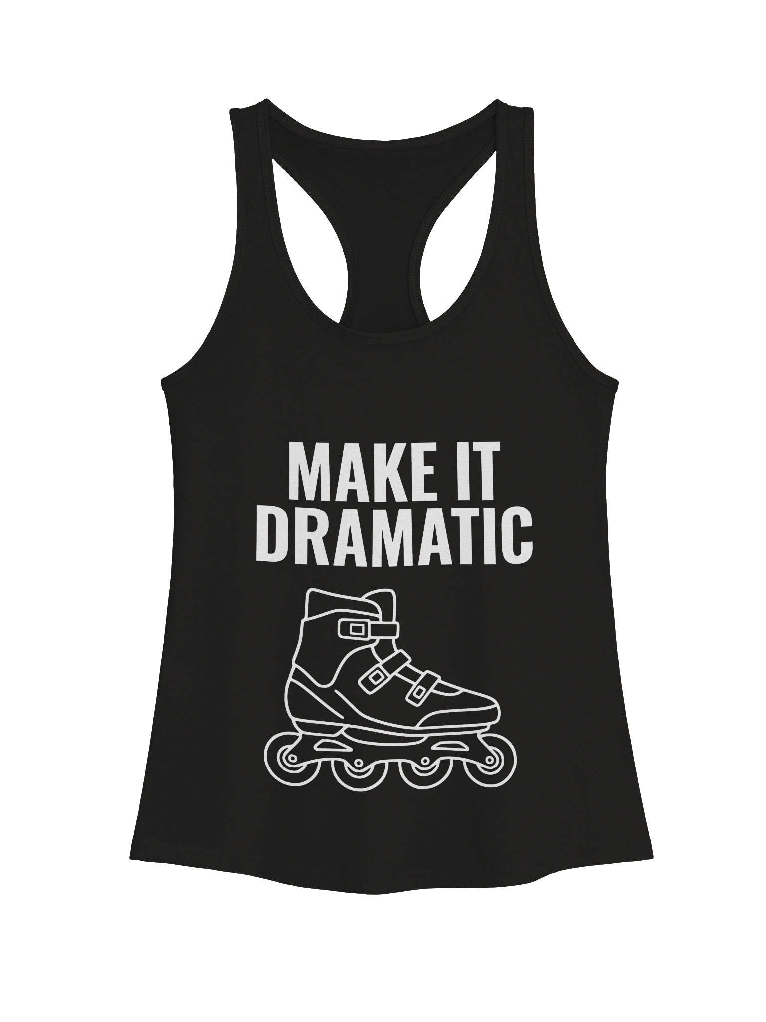 Make It Dramatic - Women’s Racerback Tank Top product image (1)