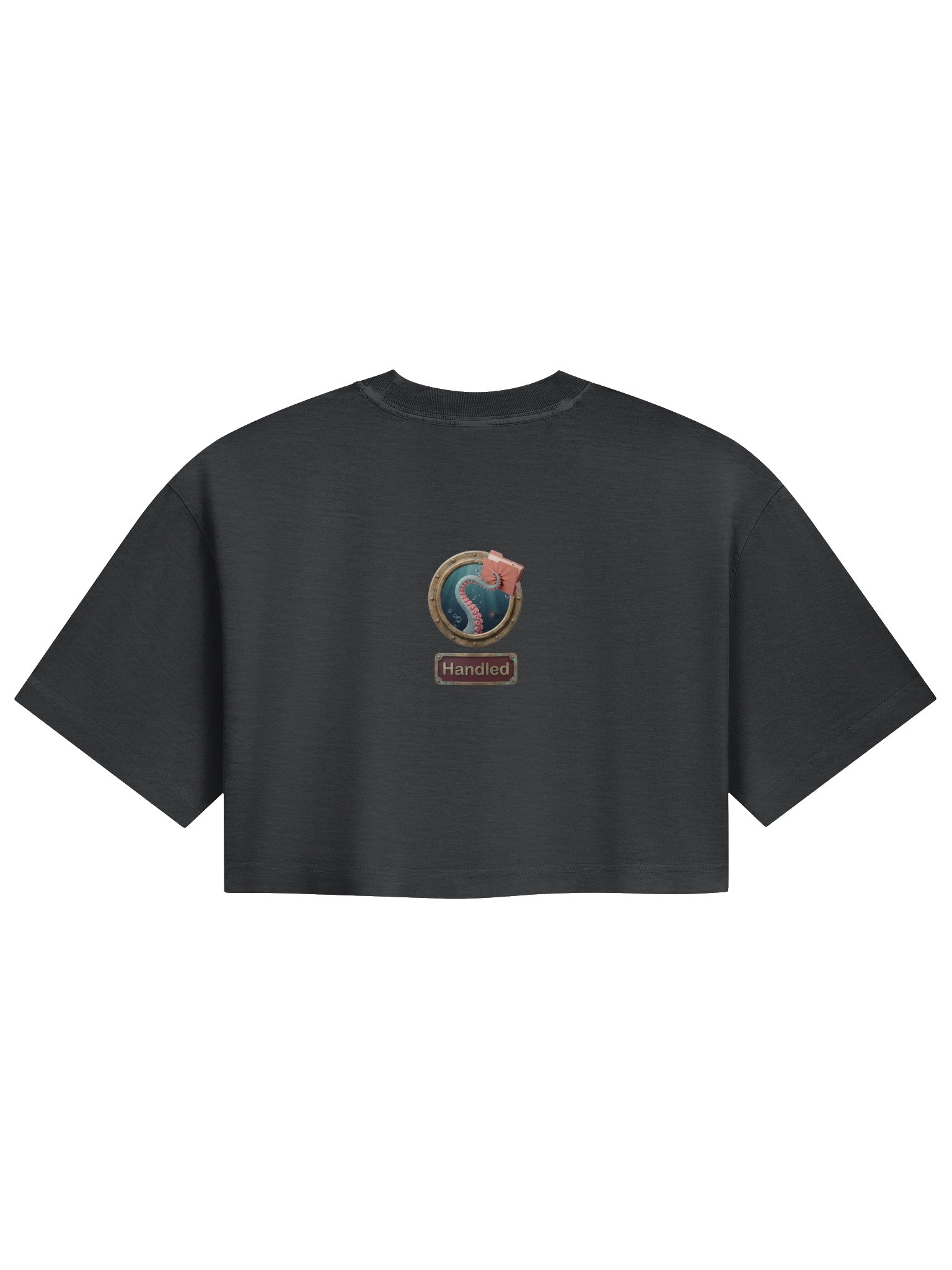 Handled porthole cropped tee product image (2)