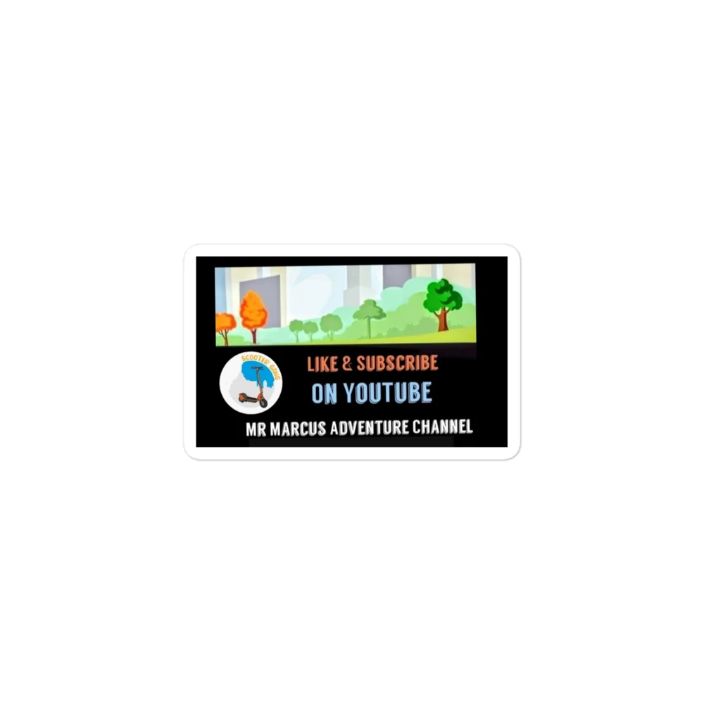 Mr Marcus Adventure Channel Stickers product image (1)