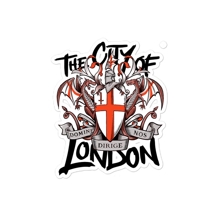 City of London Coat of Arms Die-Cut Vinyl Sticker product image (2)