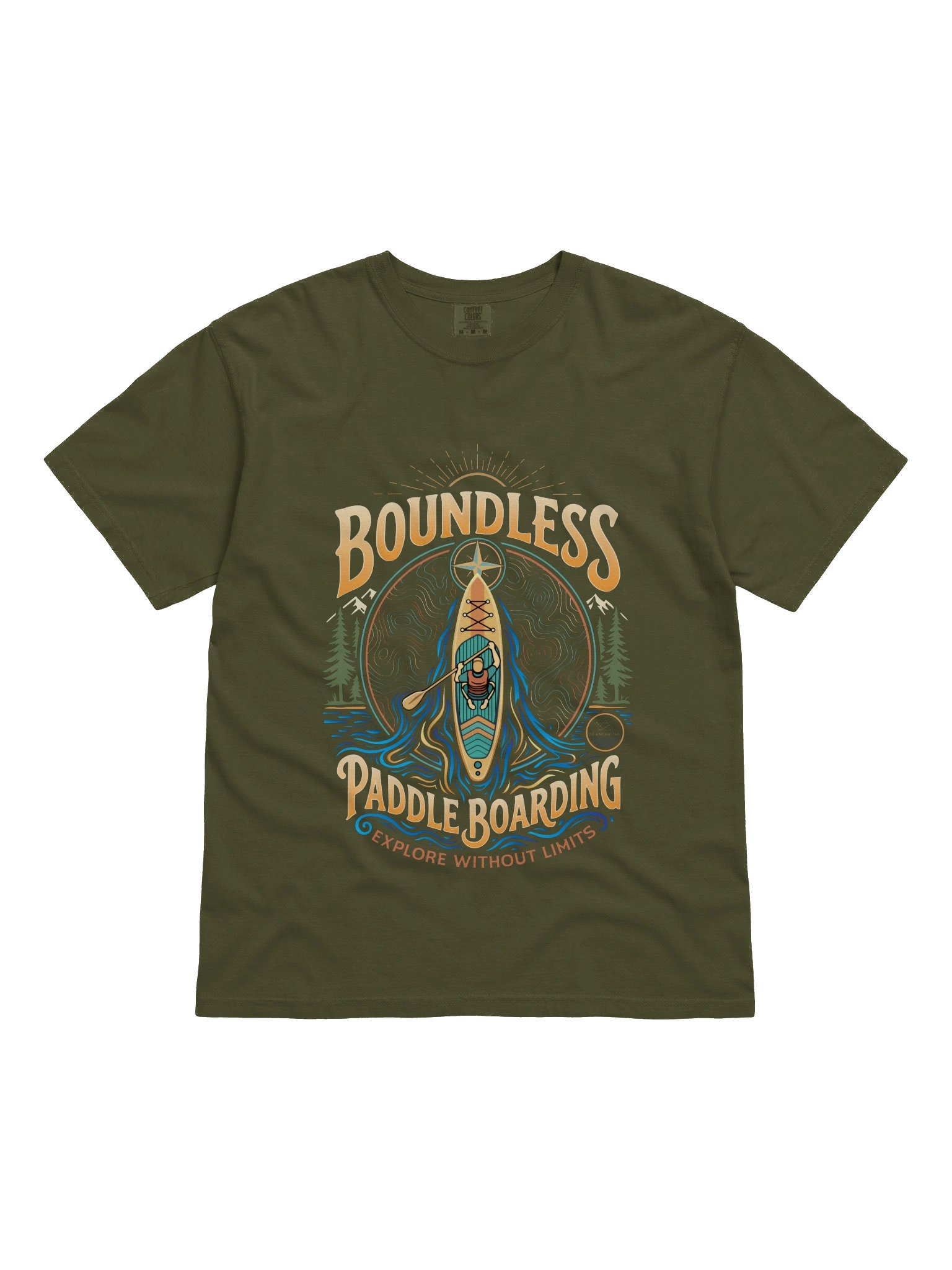 Boundless Paddleboarding - Front Design product image (12)
