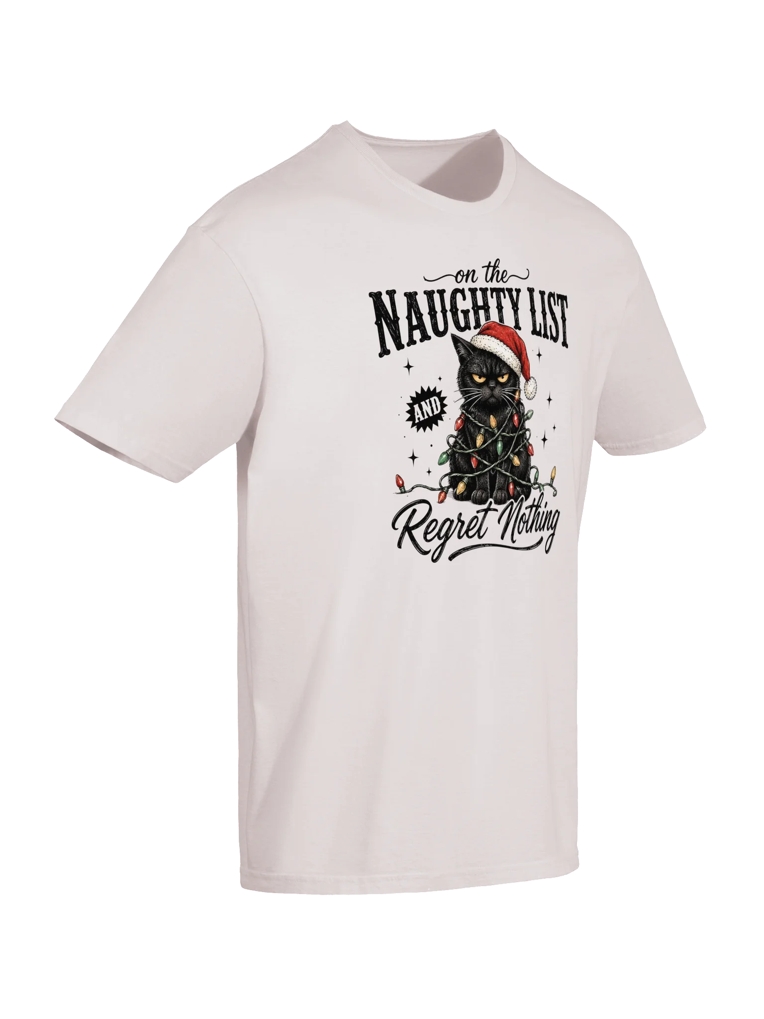 On the Naughty List & Regret Nothing T-Shirt product image (6)