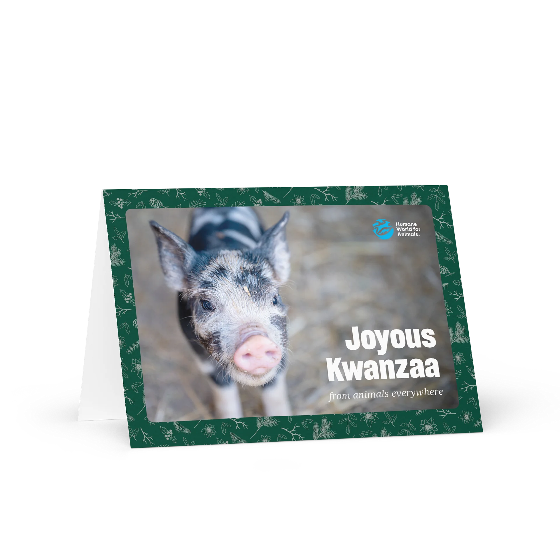 Kwanzaa card - Pig design product image (1)