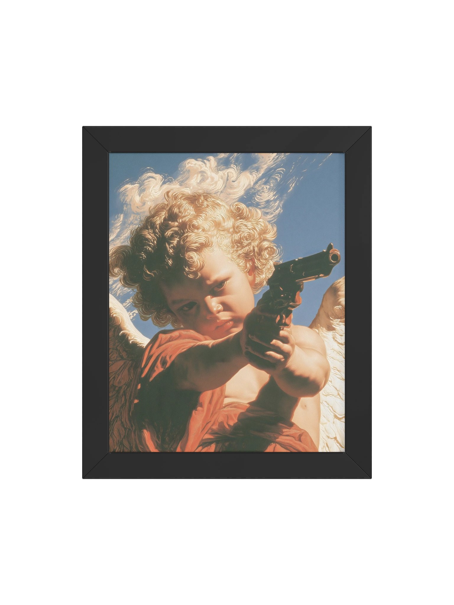 Quick Draw - Framed Art Print product image (45)