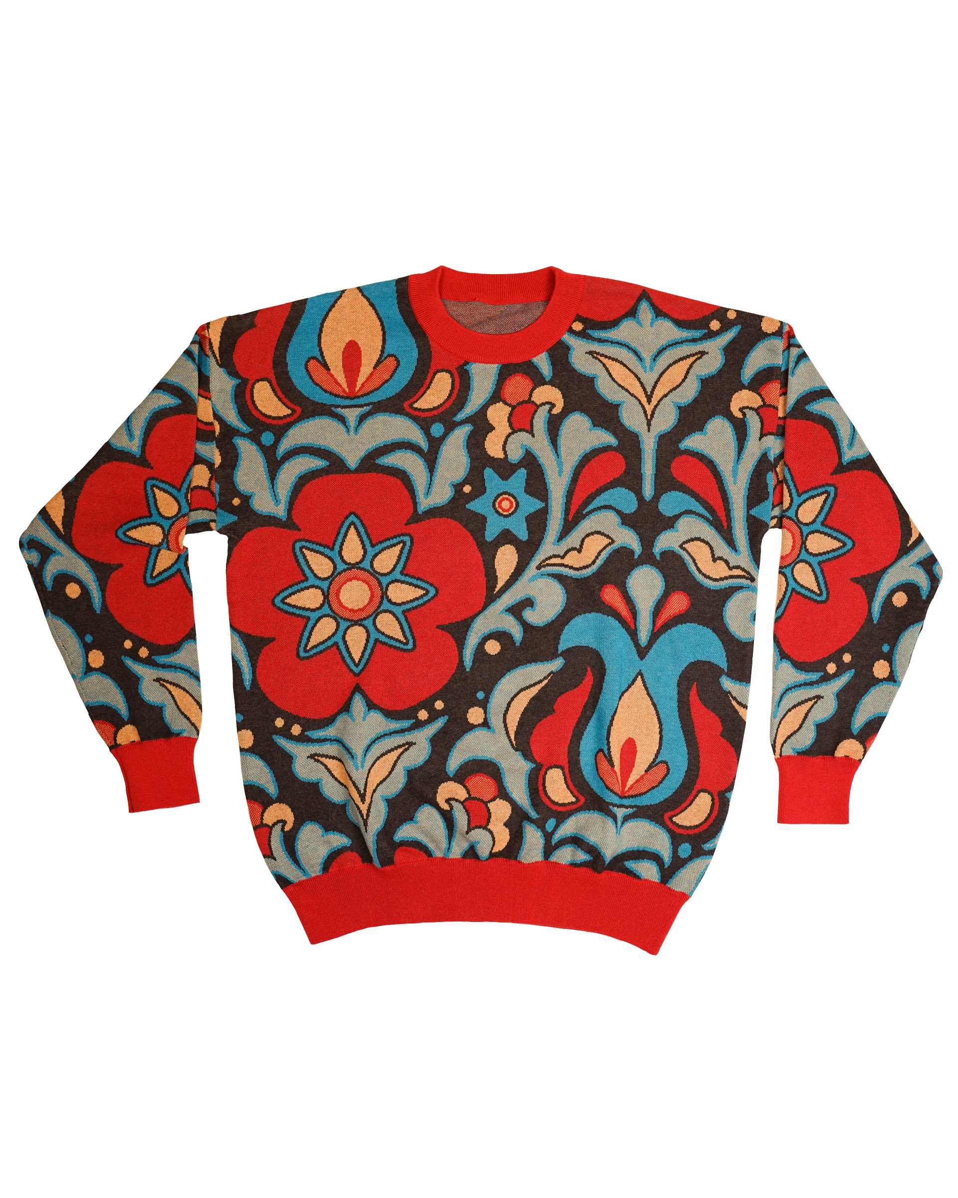 Botanical Wallpaper Sweater - Chili product image (4)