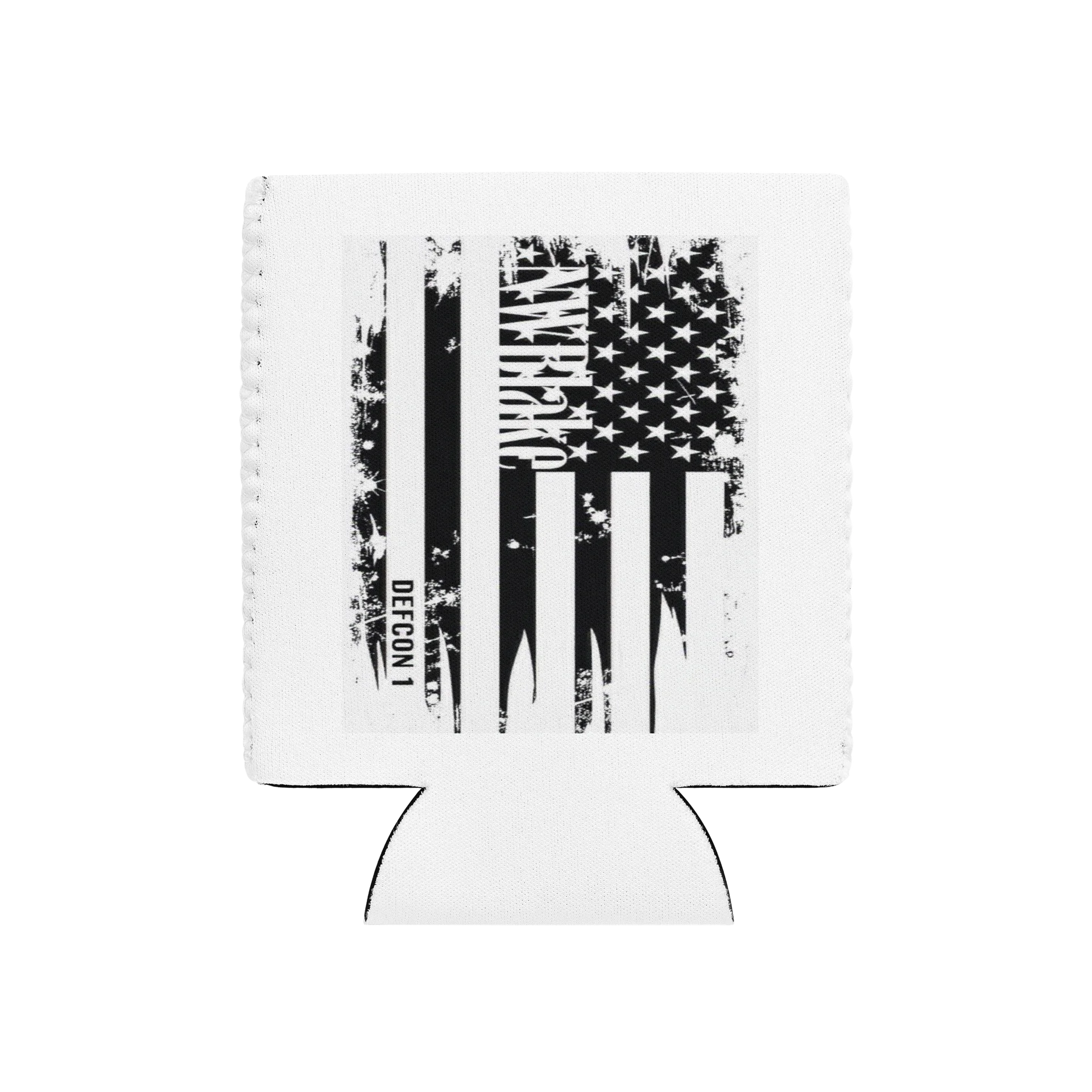 NWBlake's DEFCON 1 Glitch Stripes Coozie product image (1)