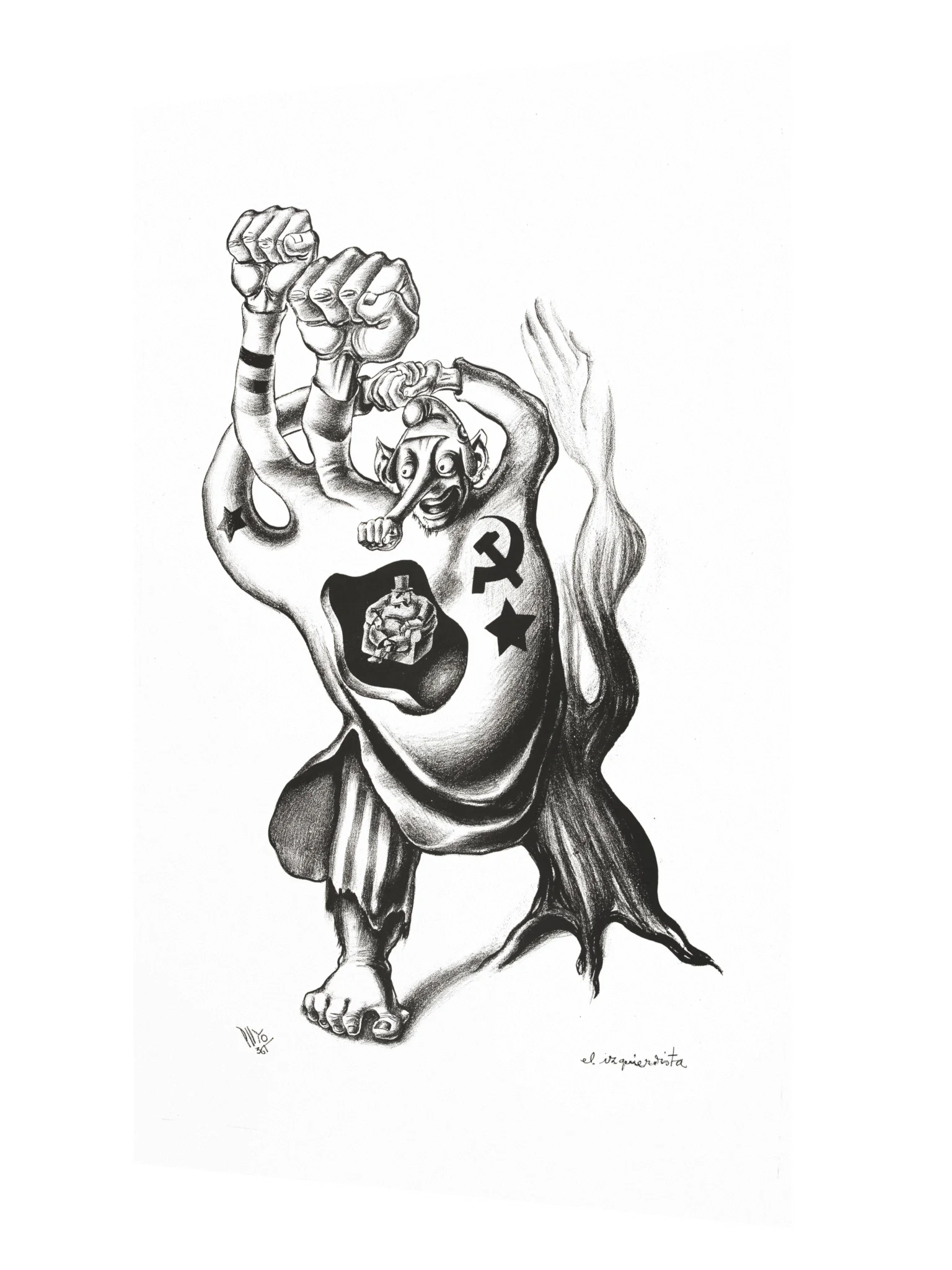 El Izquierdista (The Leftist) Poster product image (2)