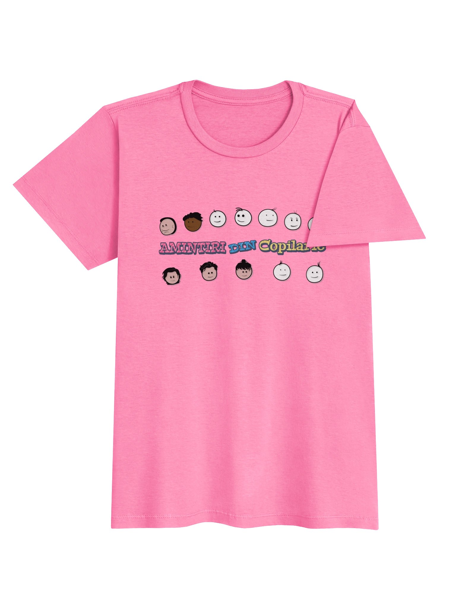 Tricou Damă Roz – Amintiri Din Copilărie product image (4)