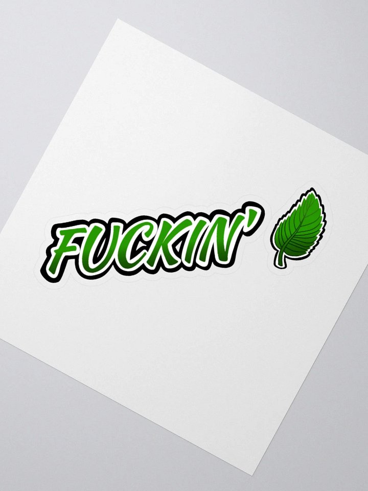Fuckin' Mint Sticker product image (4)