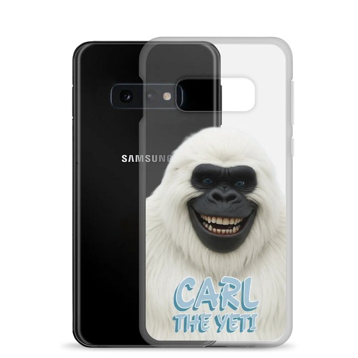 Carl the Yeti Clear Samsung® Case product image (24)