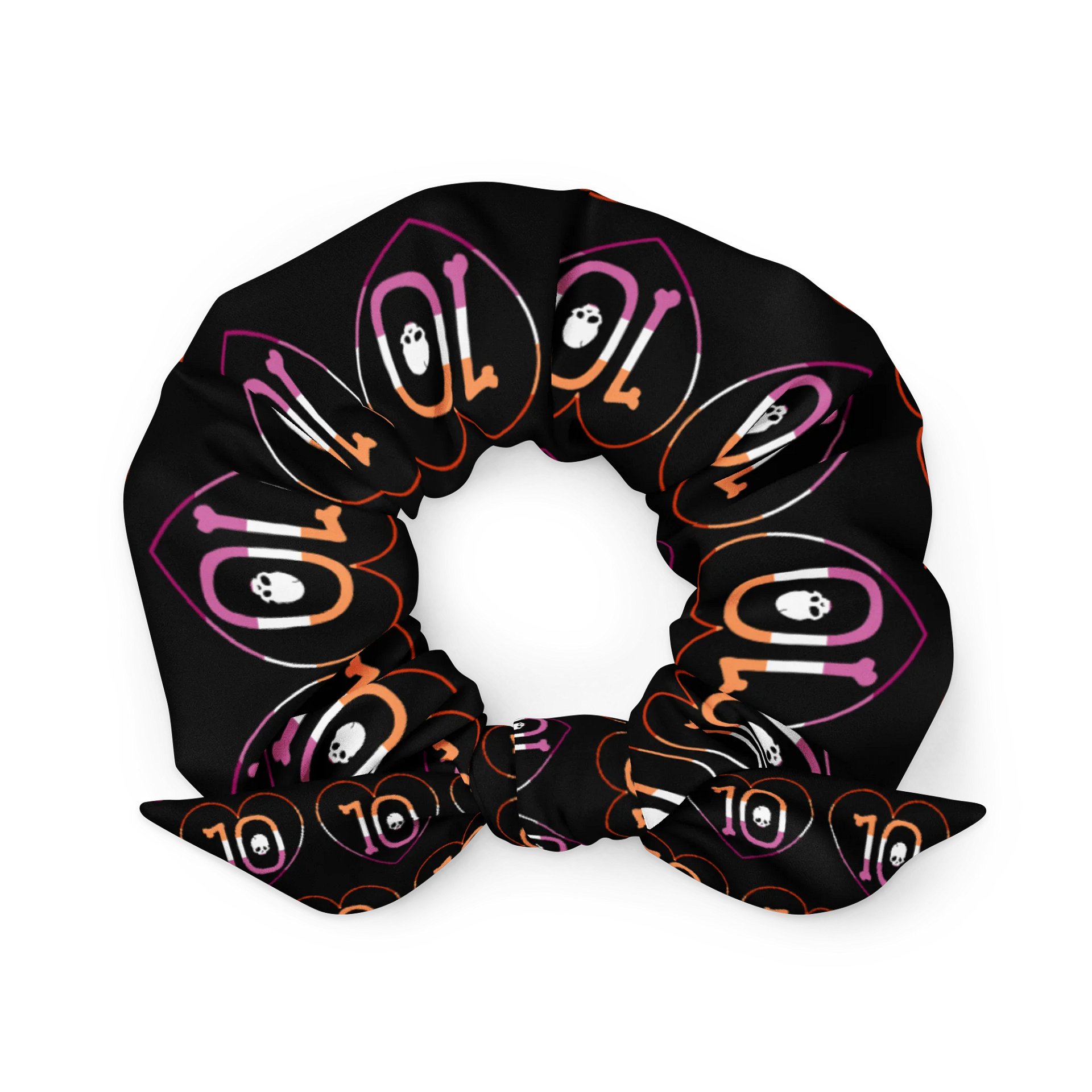 Lesbian Pride Scrunchie product image (1)