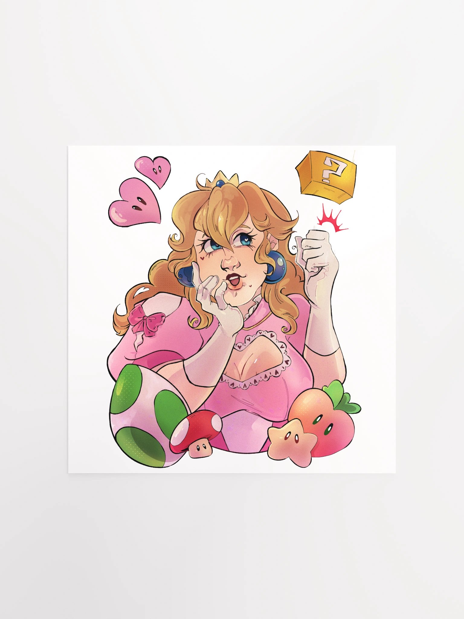 Level- Up Princess Square Print product image (1)