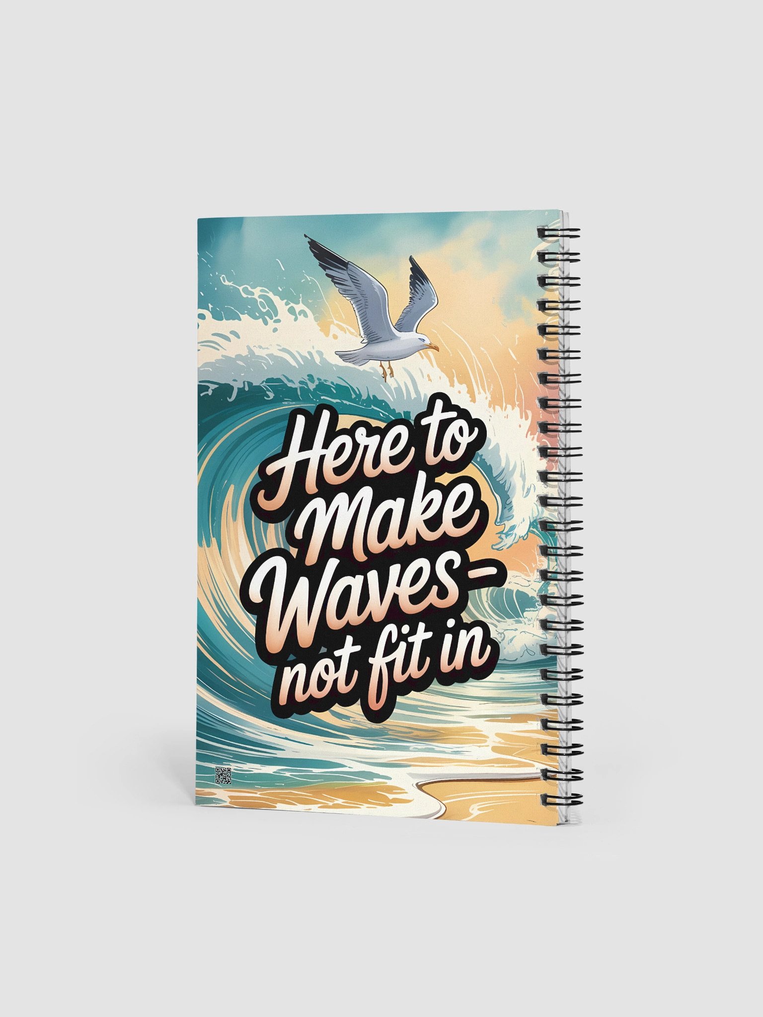 Here to Make Waves Human Design Manifestor Notebook product image (2)