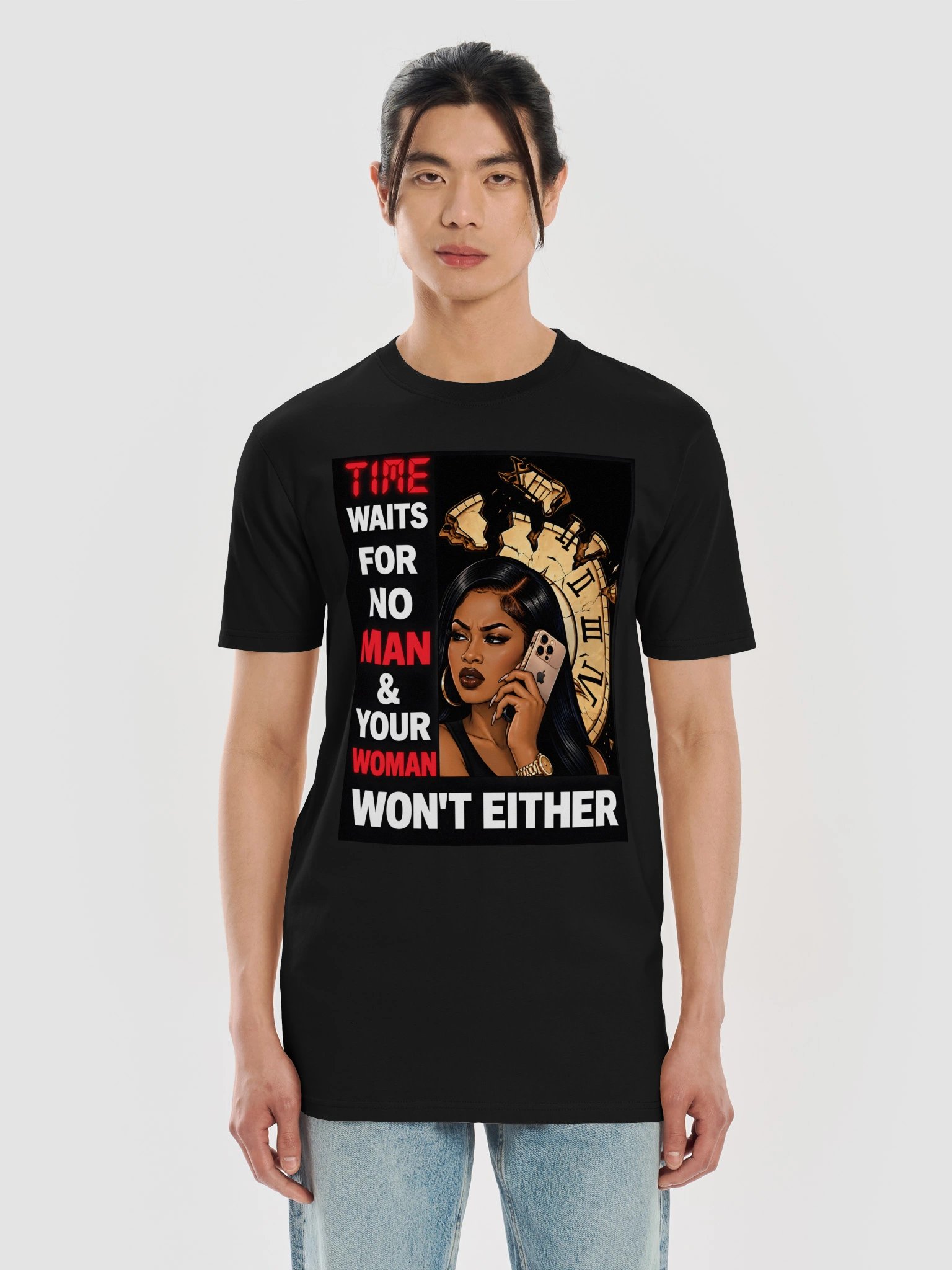 Time Waits No One Graphic Tee product image (5)