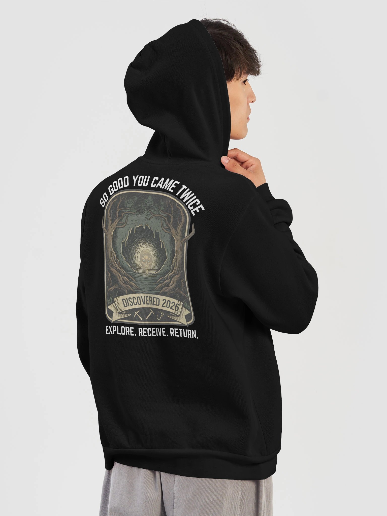 Come Back Cave Hoodie [Lights Off Edition] product image (9)