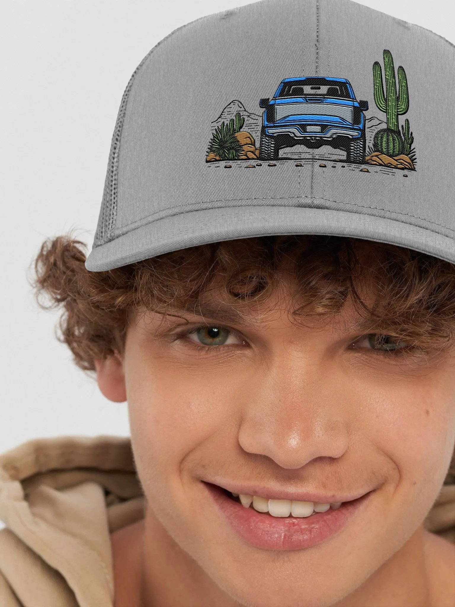 Desert Off-Road Trucker Hat product image (8)