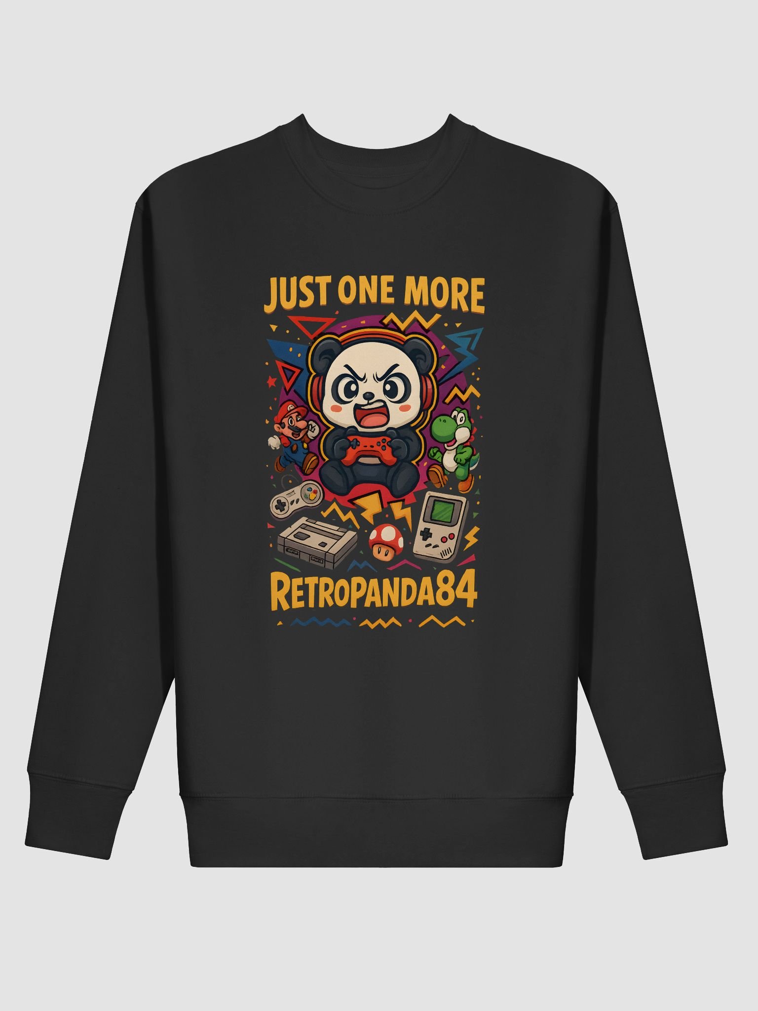 RetroPanda84 Gaming Sweatshirt product image (3)