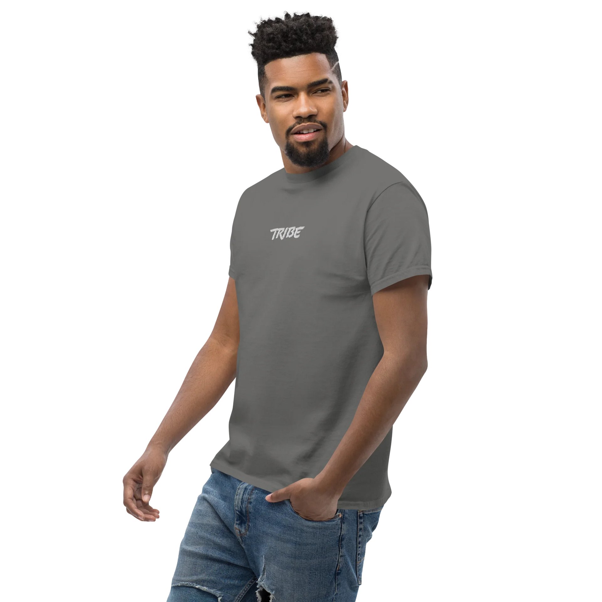 Front & Centre Tribe Embroidered Gildan Heavyweight T-Shirt product image (63)